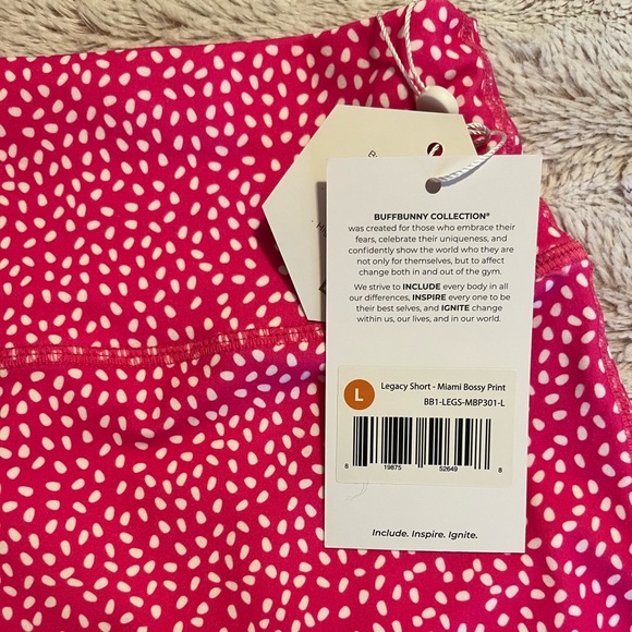 Buffbunny 4” Legacy Short in Miami Vice Bossy Print Size Large - Picture 2 of 2